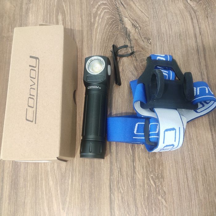 Налобный фонарь Convoy h4 6500k xnr50.2 + Подарок