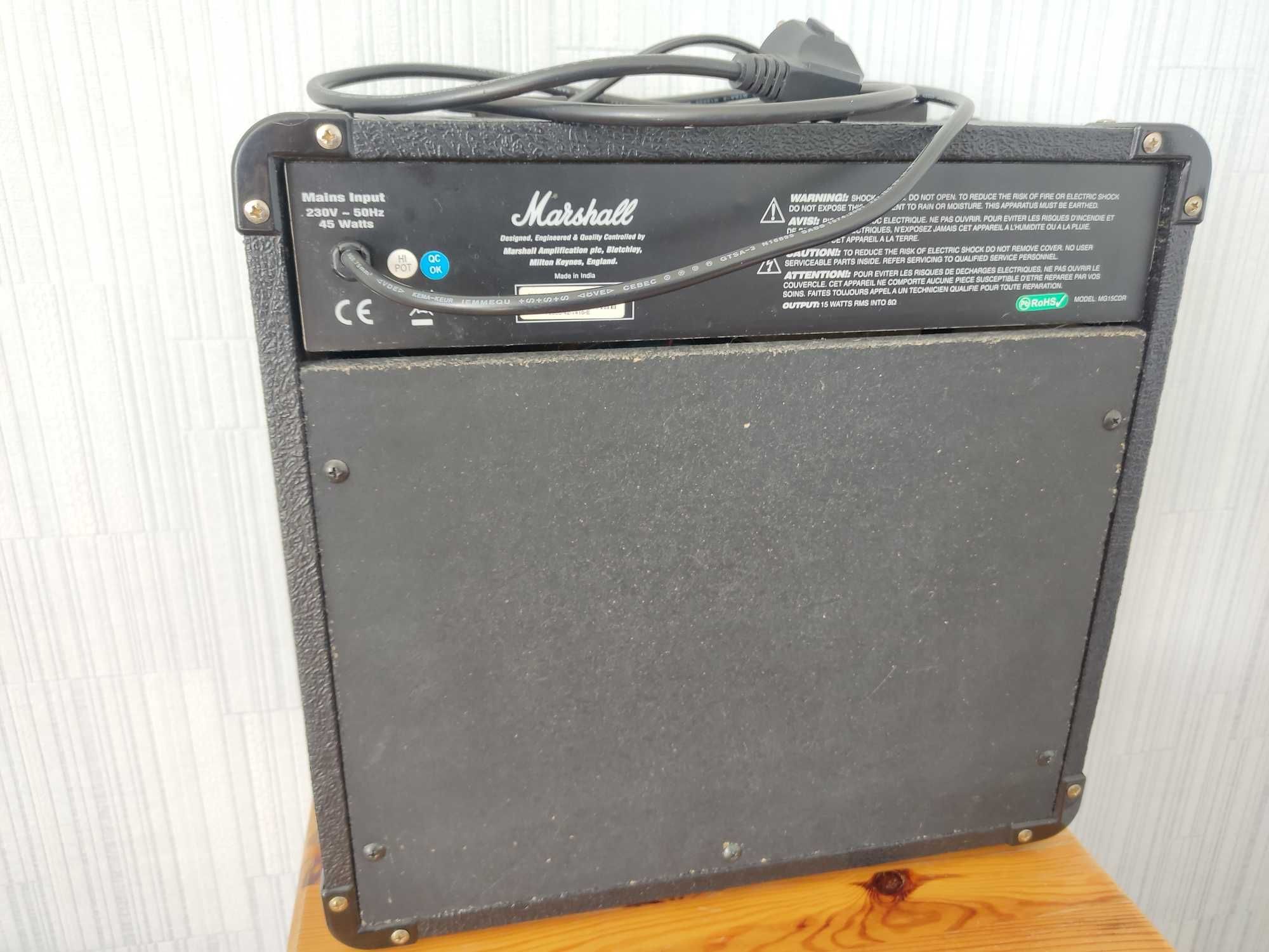 Комбопідсилювач Marshall MG15 CDR комбик