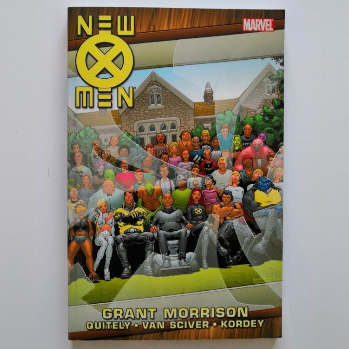 Komiks New X Men, Marvel, Grant Morrison, ANG