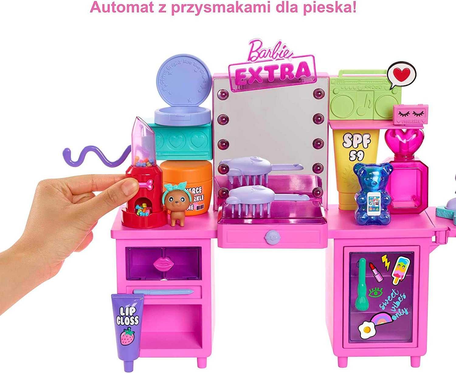 Барбі Екстра Візажний столик Barbie Extra Vanity Playset GYJ70