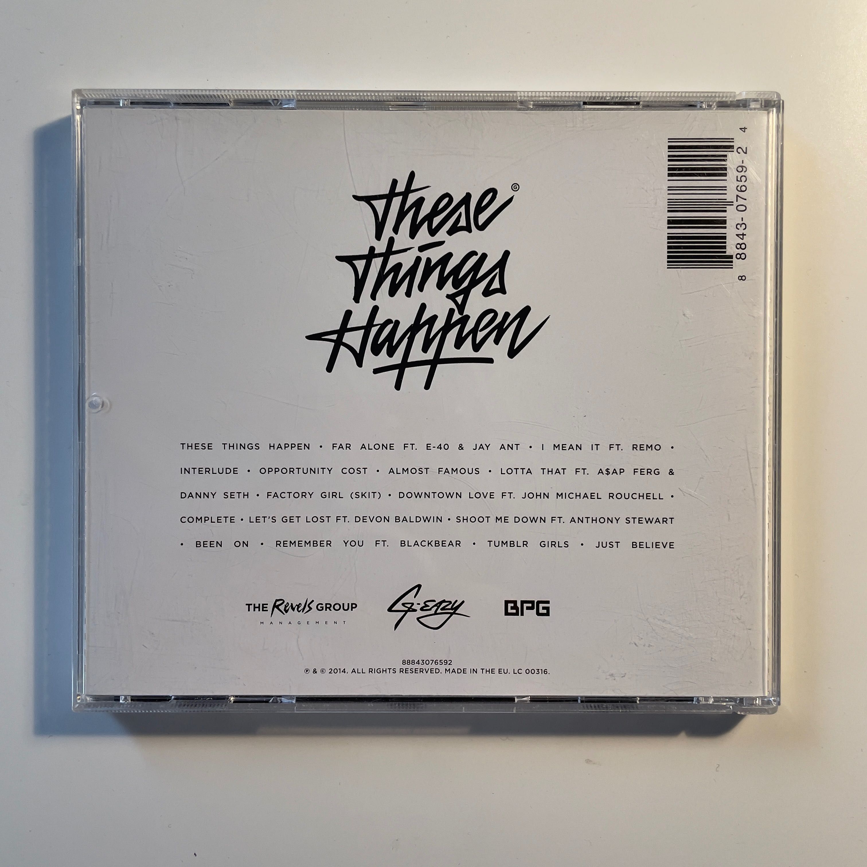 G-Eazy - These Things Happen