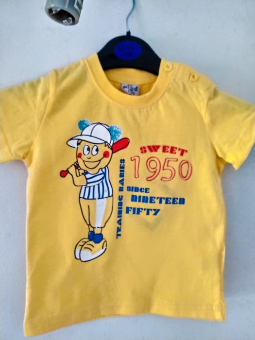 T-shirt criança nova