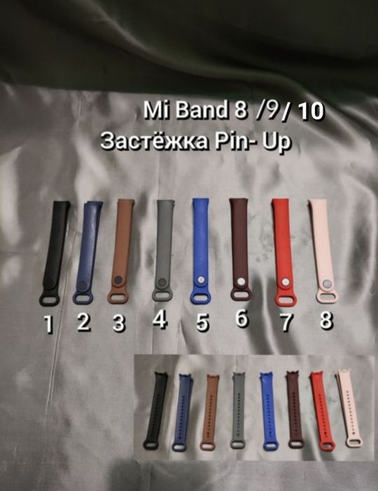 Ремешок на mi band 10 9 8 7 6 5 Pro Xiaomi mi band браслет часы