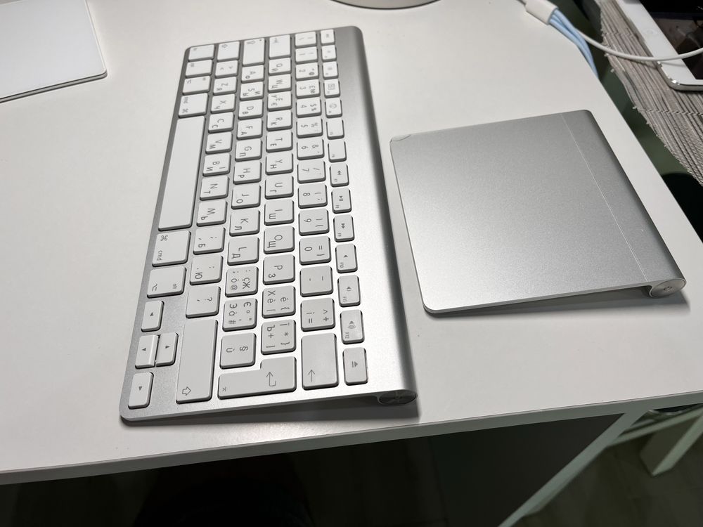 Комплект клавиатура и трек Apple Magic Keyboard Apple Magic Trackpad