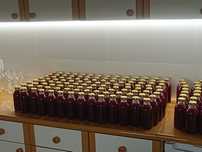 Sok syrop malinowy 10 butelek 330ml
