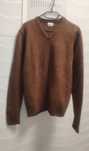 Sweter ACW85 r. L wełna 100% brązowy