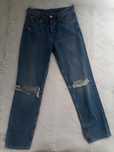 Jeansy z dziurami h&m divided 38 M