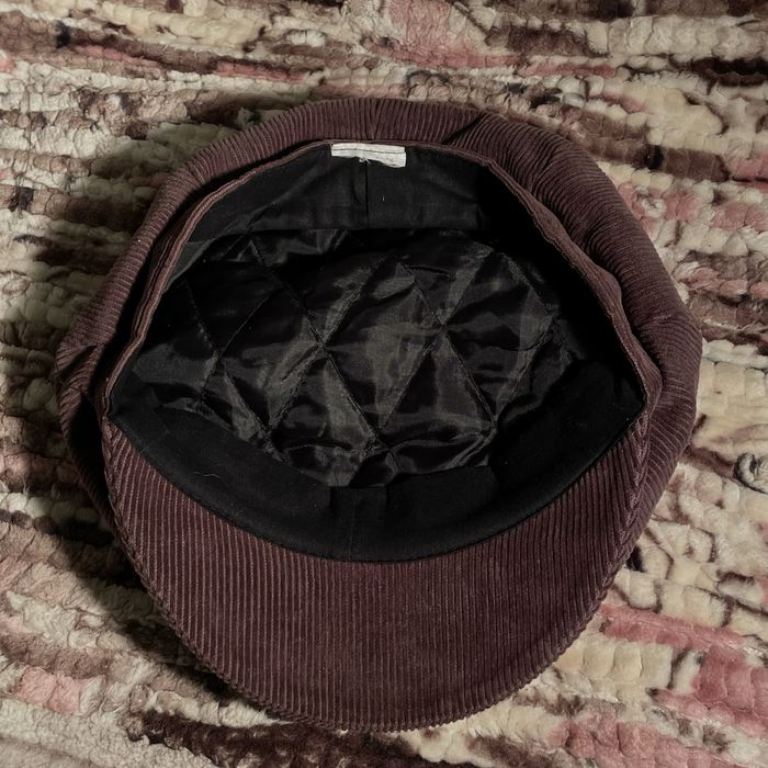 Вельветовий капелюх берет шапка