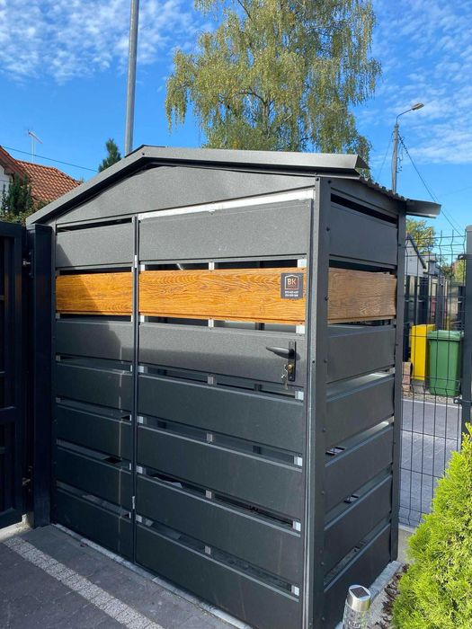 Domki Ogrodowe Wiatki Śmietnikowe Garaże Blaszane