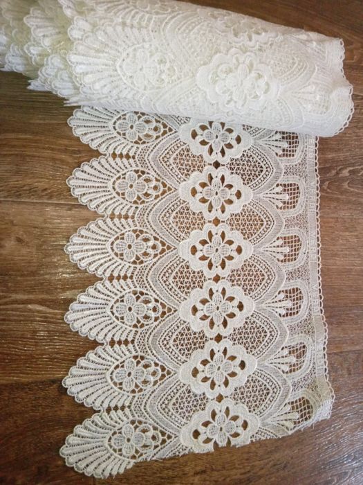 Кружево макраме вязанное