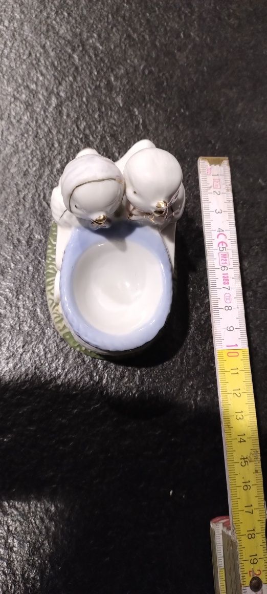 Figurka ceramiczna zabytkowa kaczki mała PRL