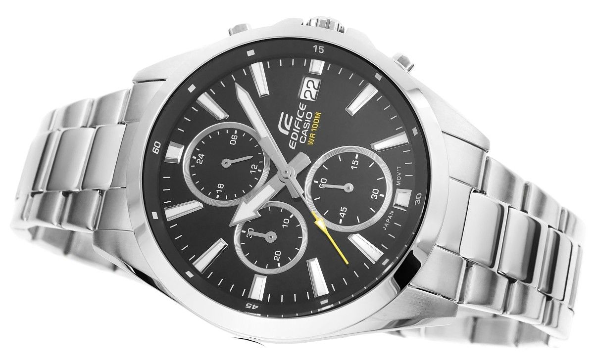 zegarek męski casio edifice efv-560d-1avuef 10 bar + box