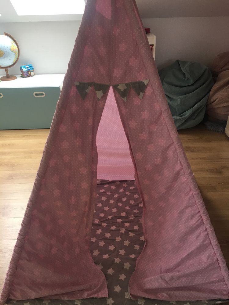 Namiot tipi dla dziewczynki