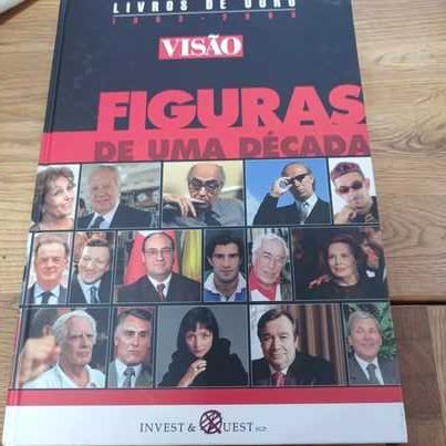 vendo livro figuras de uma decada