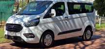 Ford Transit Custom 9-osobowy , klimatyzacja stan bardzo dobry