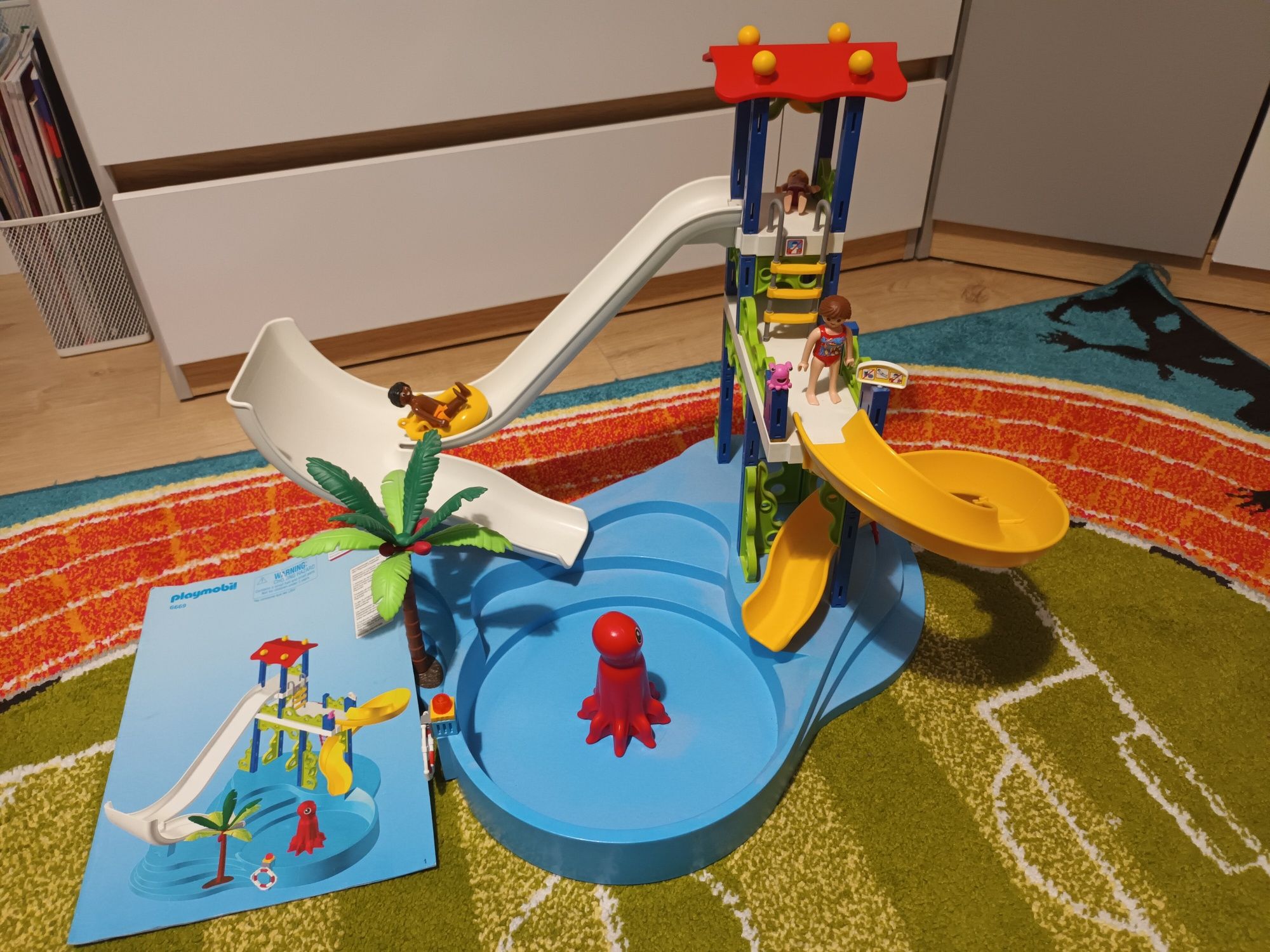 Klocki Playmobil 6669 Summer Fun Aquapark ze zjeżdżalnią
