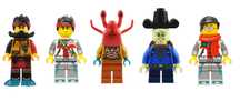 LEGO® MONKIE KID Minifigura Mr. Tang Shrimp Soldier Turtle Minister