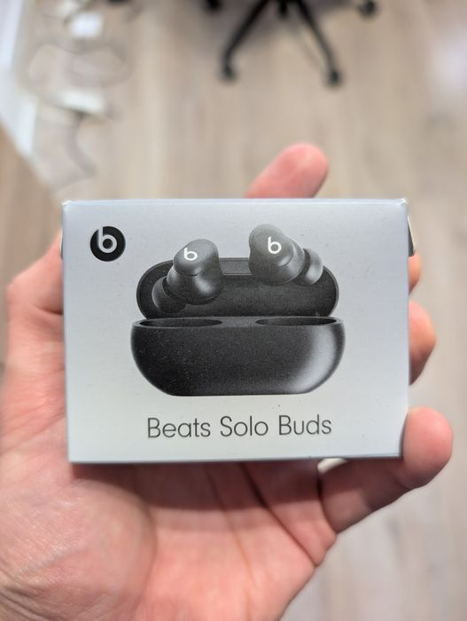 Słuchawki douszne Beats Buds Solo Czarne / Czarny - jak nowe!