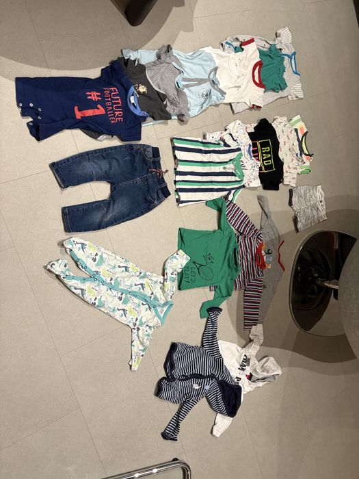 Paka ubran dla chlopca rozm. 74