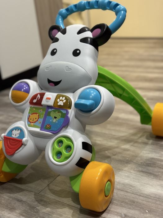 Інтерактивні ходунки Fisher-Price Зебра перші кроки