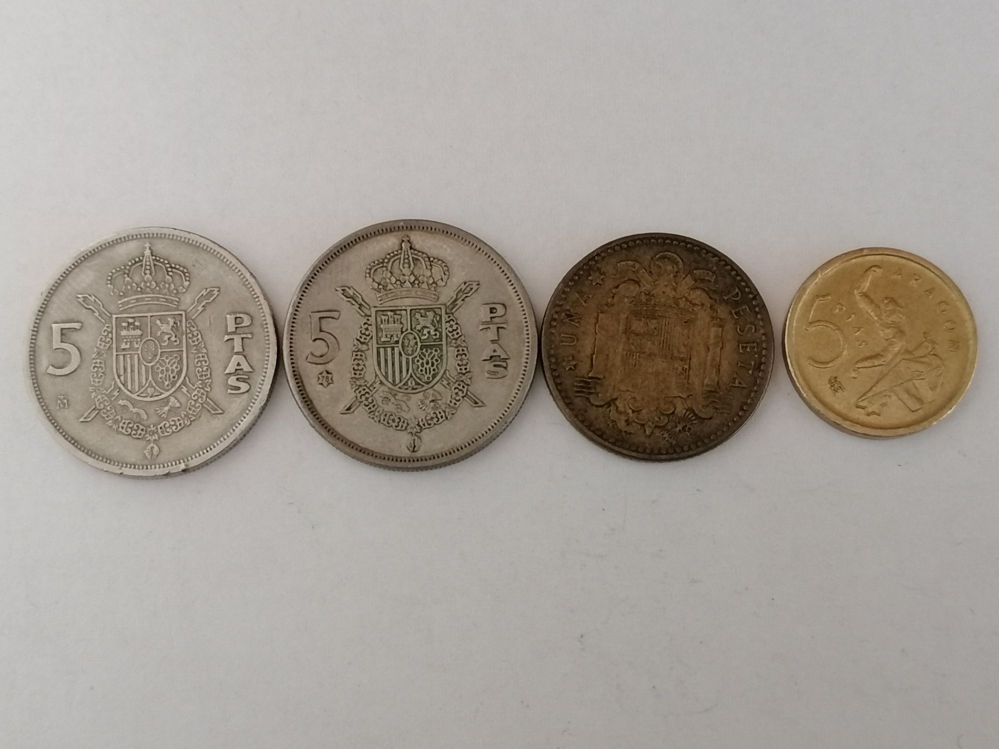 Hiszpańskie monety 1953r-1994r Na innych ogł więcej Monet !