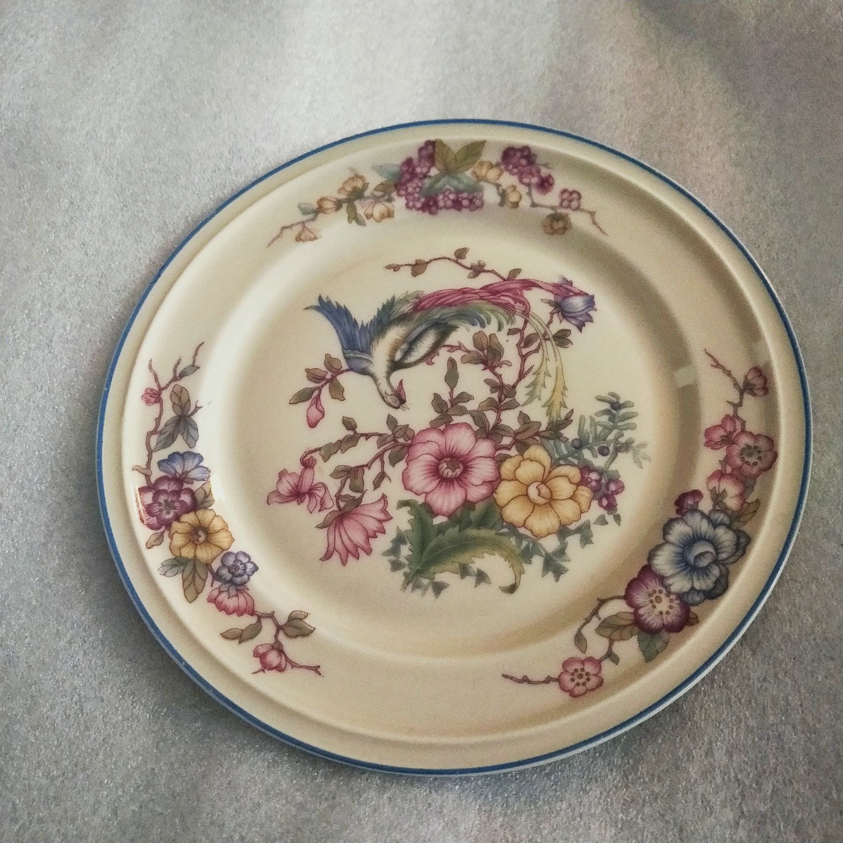 Talerzyk Rosenthal Winfired Fenix Rajski ptak porcelana