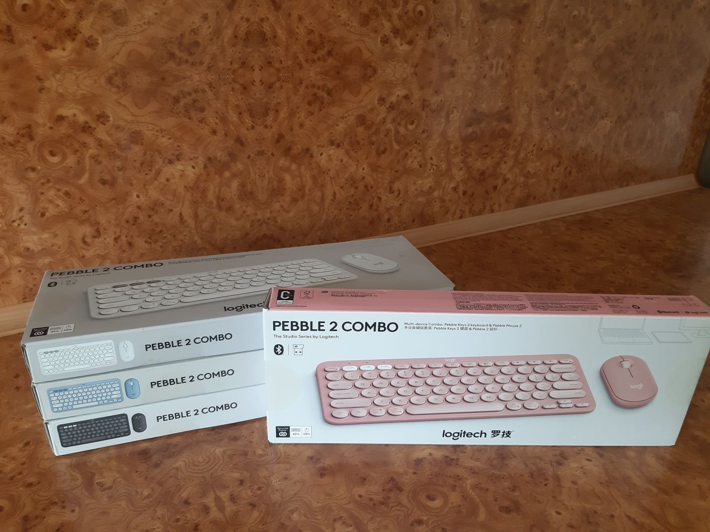 Клавіатура+мишка Logitech k380 pebble /MK240/MK245 Nano (Mac/Win/iOS)