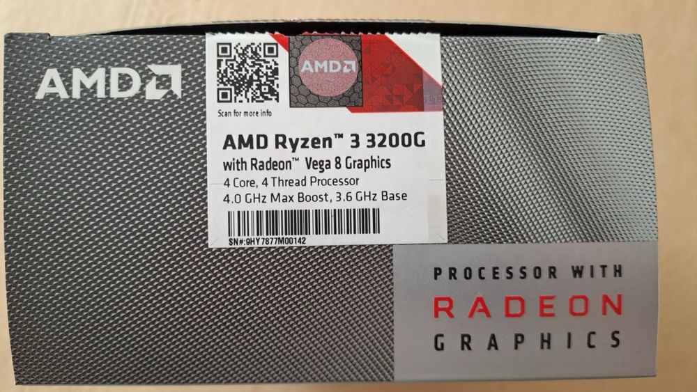 Комплект Материнська плата з процесором AMD Ryzen 3 3200g