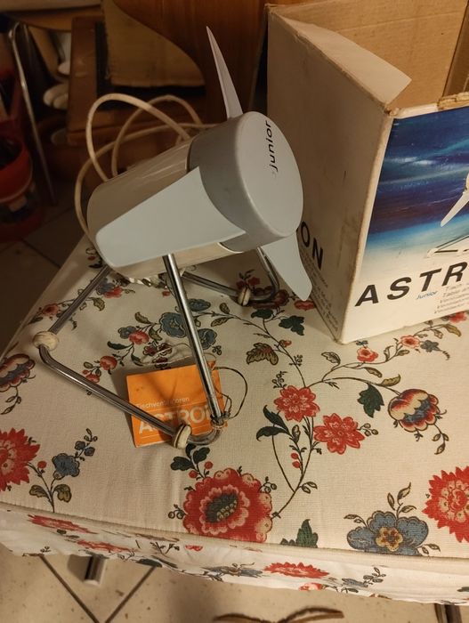 Stary wentylator stołowy 70te lata.