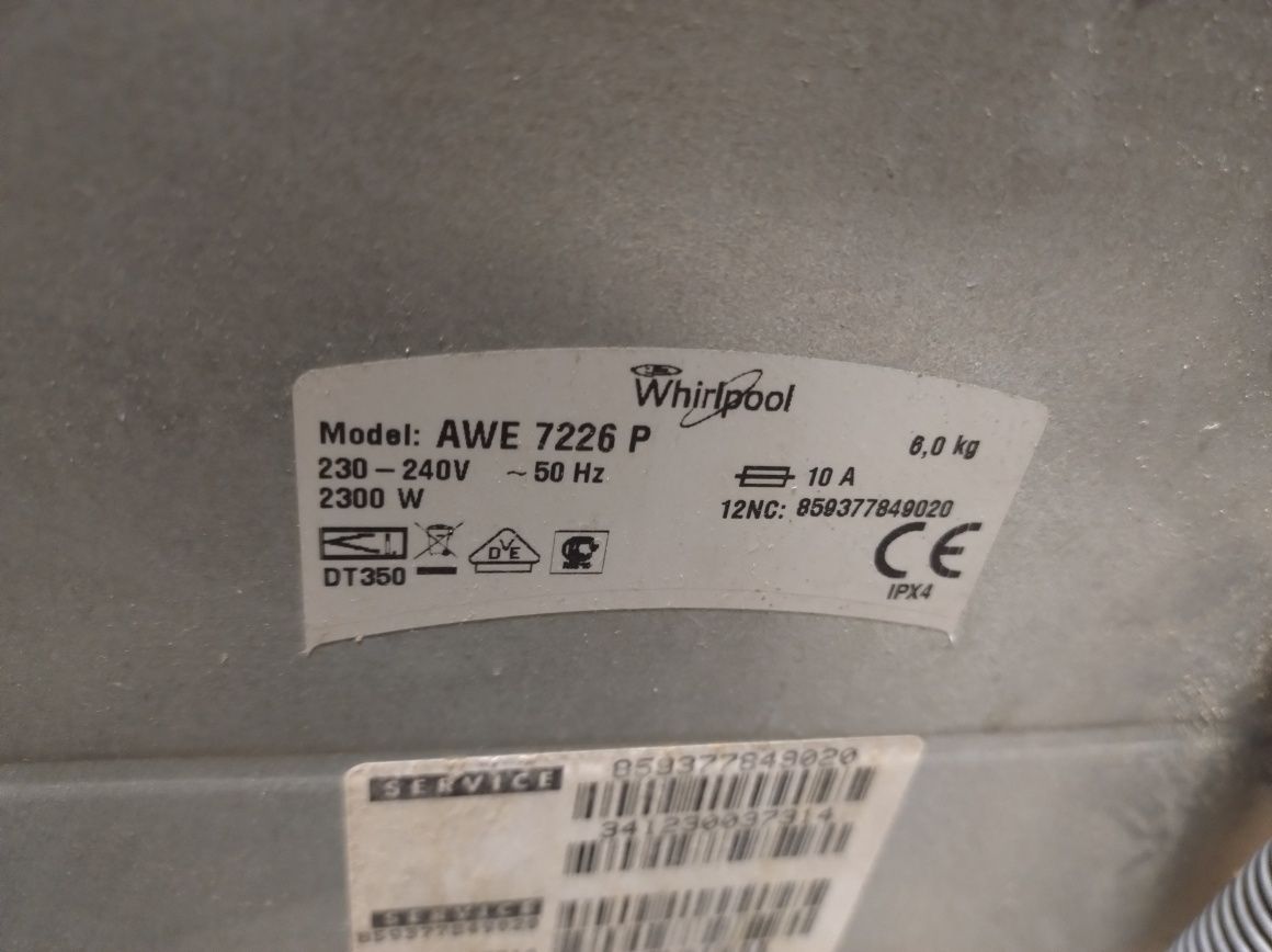Pralka Whirlpool AWE 7226