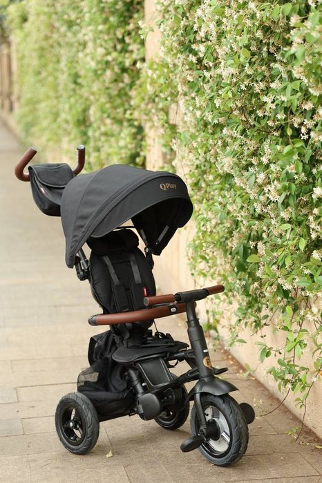 Детский трехколесный велосипед QPLAY - S380-17 Rito Deluxe Black