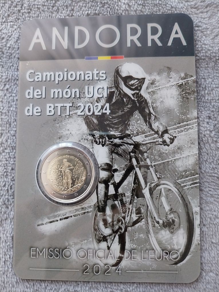 Moedas de Andorra 2024
