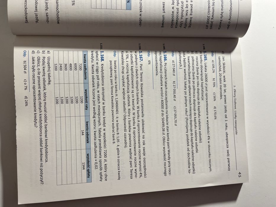 Matematyka 1 zbiór zadań dla nauczyciela pazdro
