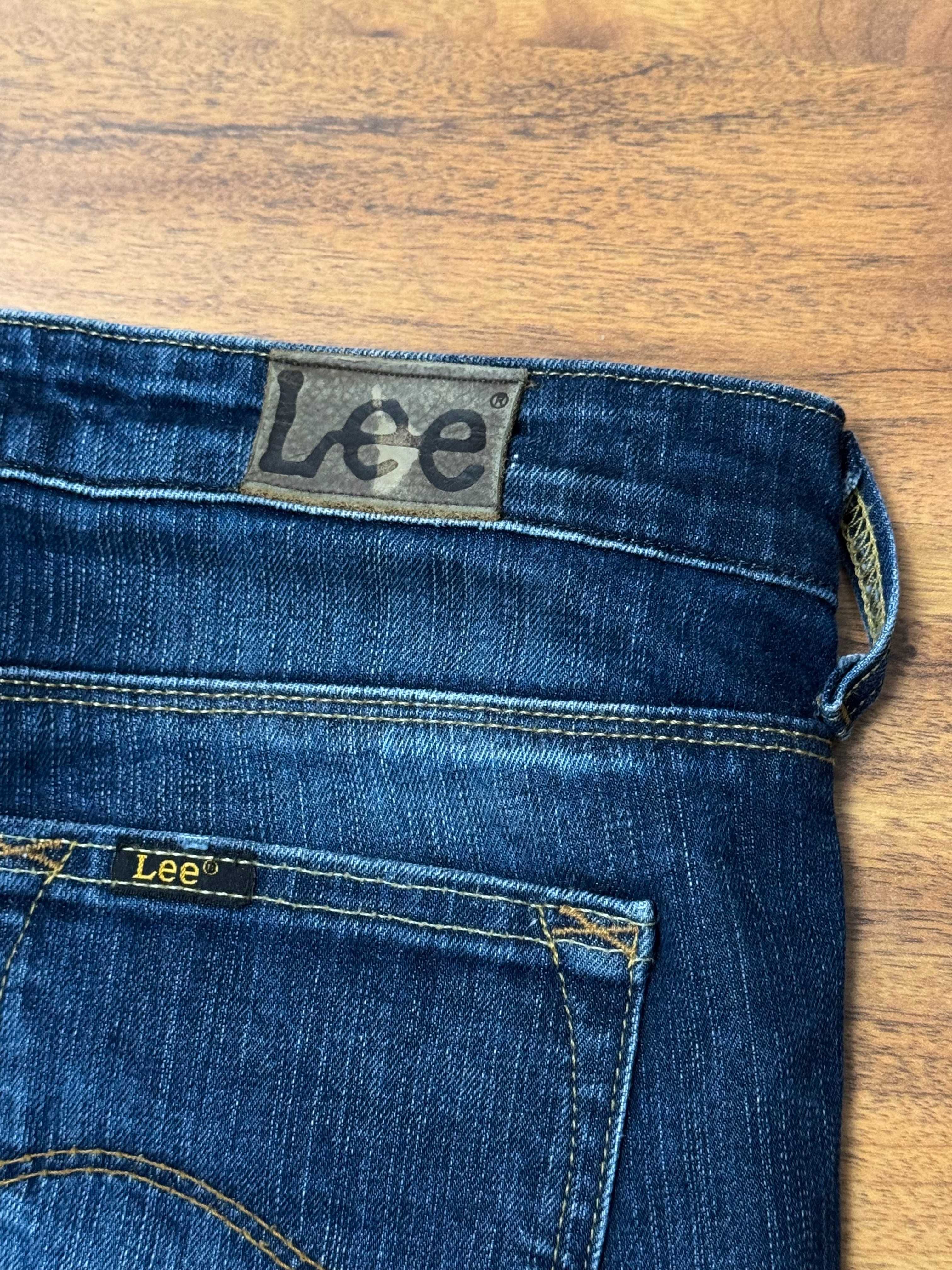 Spodnie jeansowe proste straight jeansy rice Lee rozmiar W26 L33 S