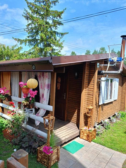 Sprzedam domek letniskowy drewniany