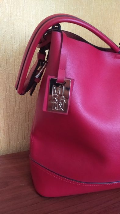 Сумка женская тоут. Миратон. Кожа.