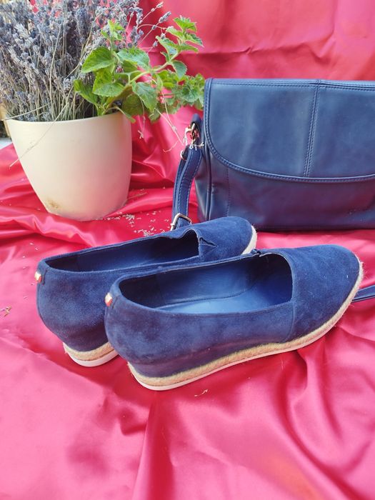 Туфли замшевые , р, 37,5, hogl