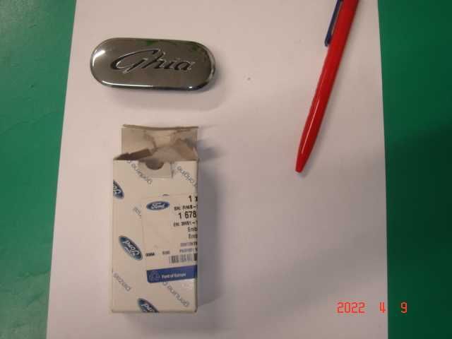 Emblemat,Logo "GHIA" Ford Focus MK2,Ford Focus C-Max