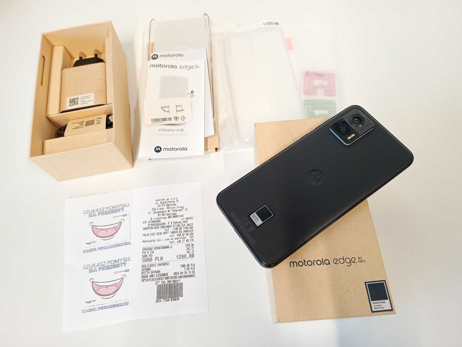 Jak Nowa | Motorola Edge 30 Neo | Black Onyx | Gwarancja
