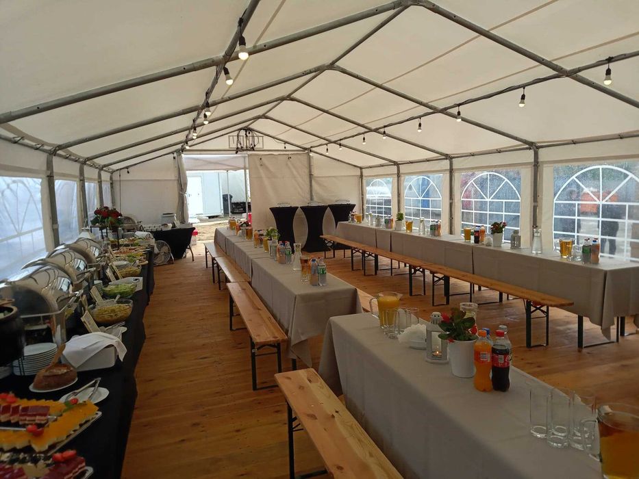 Wypożyczalnia wynajem krzesła stoły namioty nagrzewnice sprzęt eventy