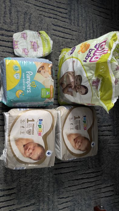 Памперси 1-3 місяці