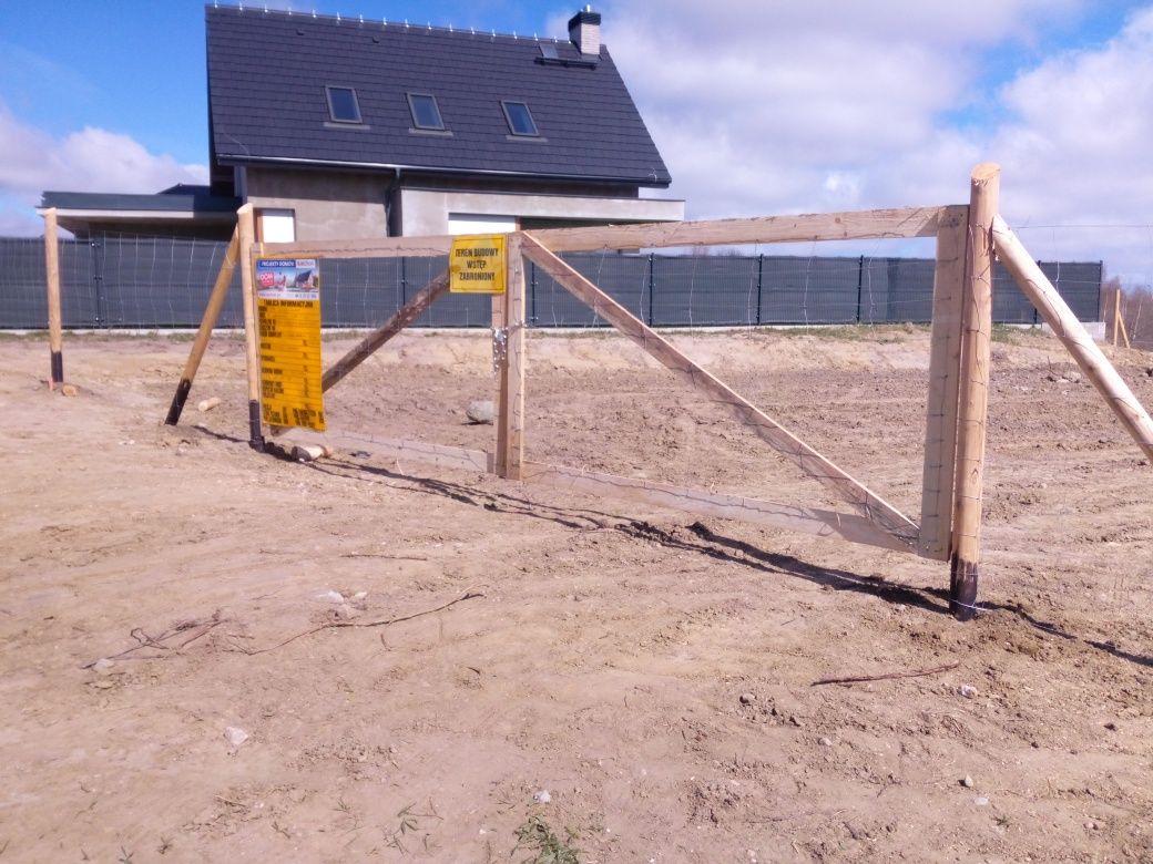 Ogrodzenie Tymczasowe Potęgowo siatka leśna już 16 zł.