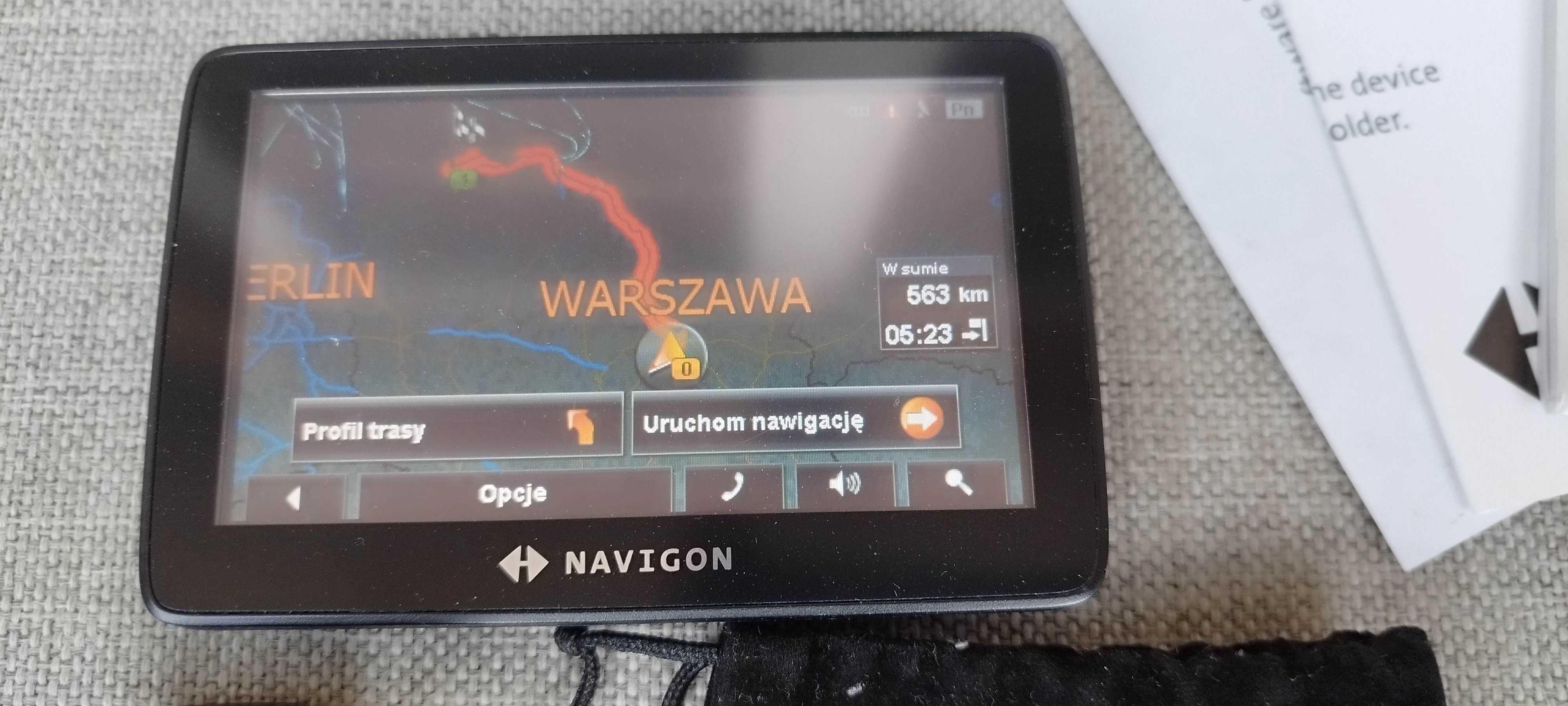 Nawigacja GPS Navigon 7210 Europa 40 państw