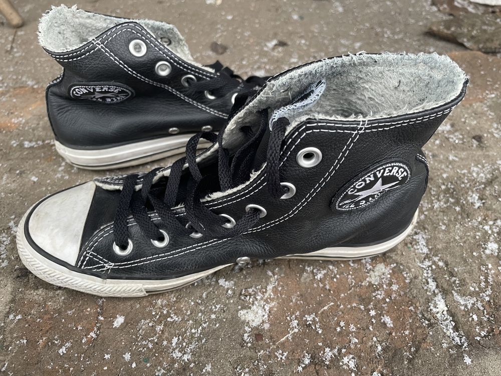 Теплые кеды Converse