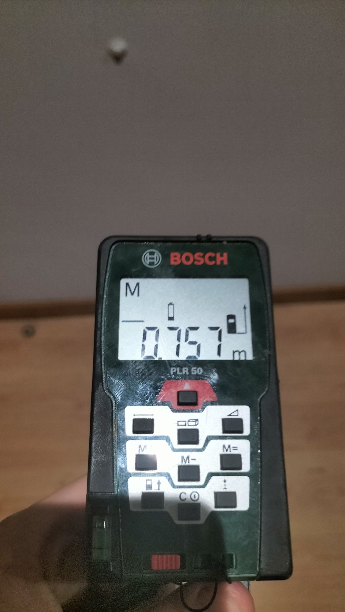 BOSCH PRL 50 medidor de distâncias