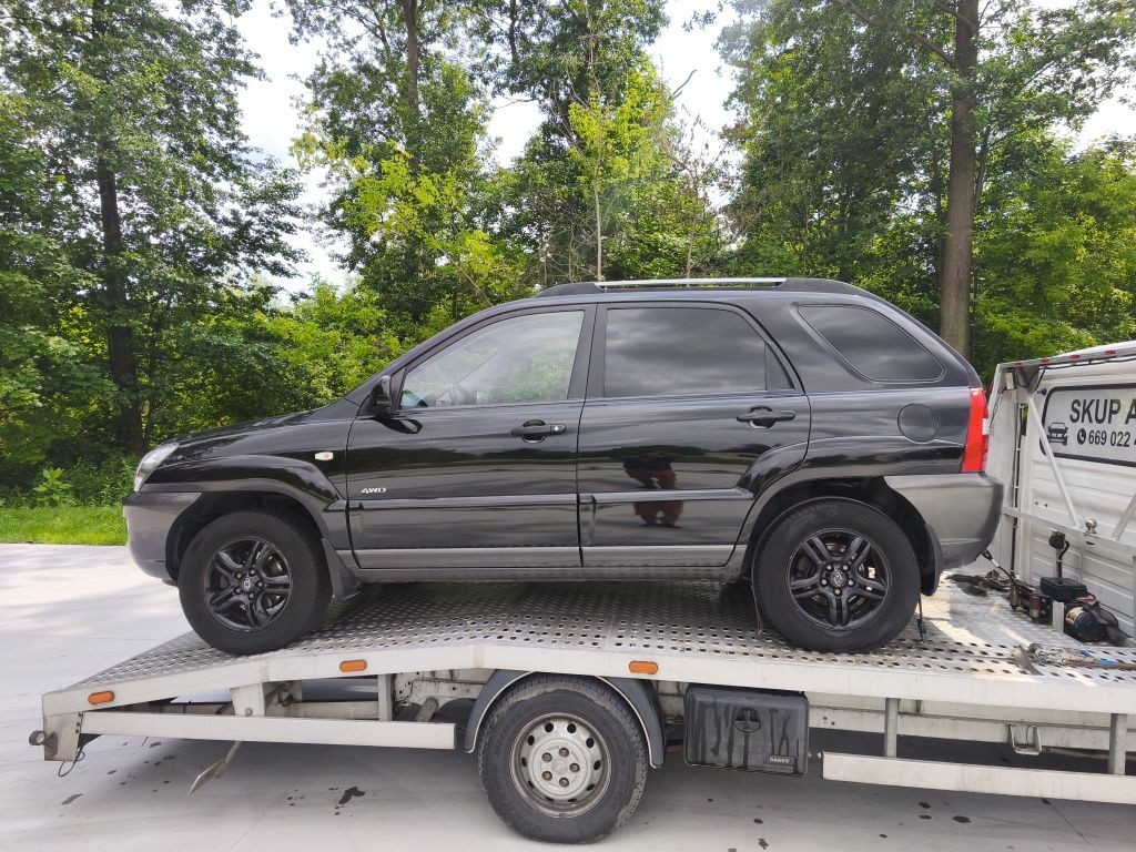 Kia sportage/2007 rok/2.0+LPG/hak/4x4