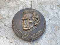 Medalha em bronze de ÁLVARO CUNHAL