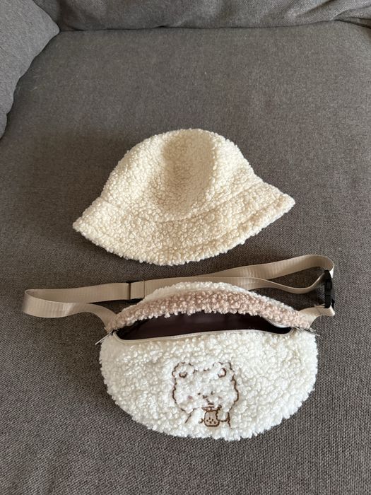 Тепла панамка + сумочка на пояс