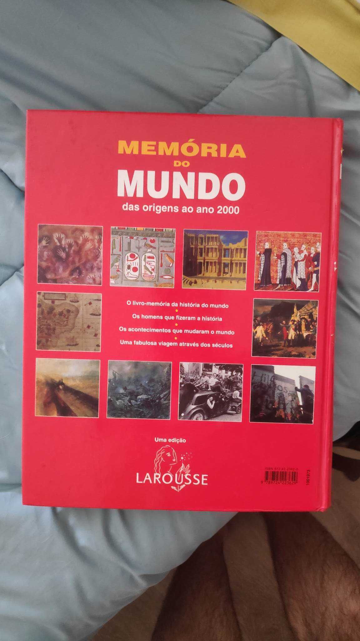 Livro Memória do Mundo - Das origens ao ano 2000 - Larousse