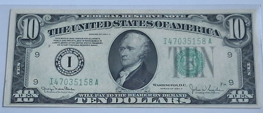 10dolarów 1934r.D Minneapolis